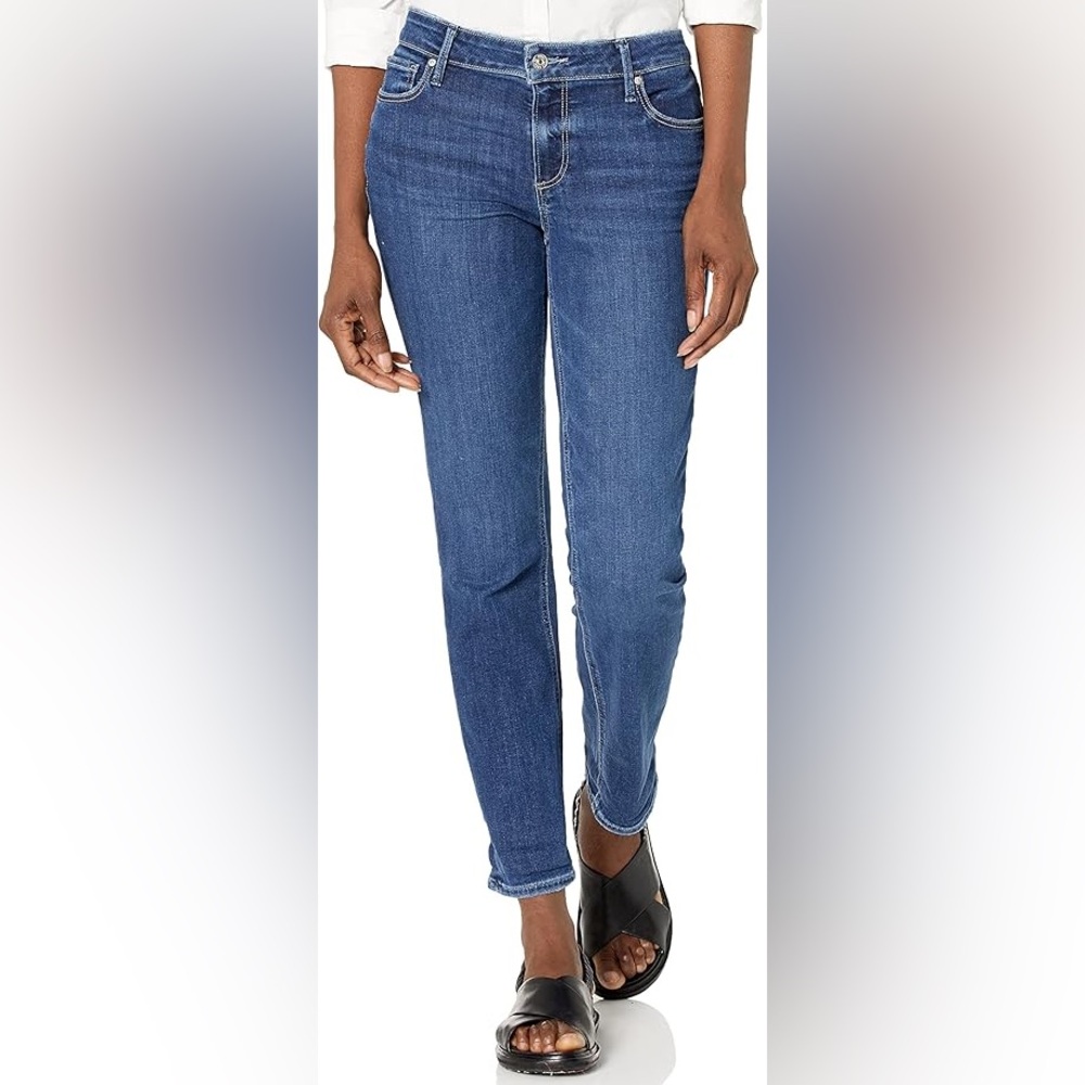 NWT Paige Denim Brigitte H/R Slim Boyfriend Jeans SZ 27 Roam Z7